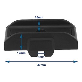 Hsthe Sea 2pcs Drill Holder for Dewalt 18V Power Tools Magnetic Bit Holder with Screws for Dewalt 18V DCF886 DCF895 DCD796 DCF887 DCD996