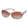 Coleman CLA01-8 Women's Sunglasses, UV Protection, Polarized Lens, Clear Brown/Brown