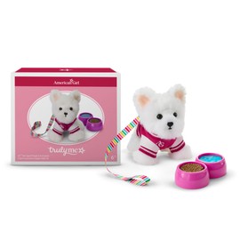 American Girl, Truly Me 18-inch Doll Accessories, AG Star Squad Puppy & Accessories, Coconut Chip, for Ages 6+