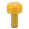 LED Desk Lamp Mushroom Design USB Charging 3 Color Temperature