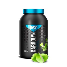 EFX Sports Karbolyn Fuel | Fast-Absorbing Carbohydrate Powder | Carb Load, Sustained Energy, Quick Recovery | Stimulant Free | 37 Servings (Green Apple)