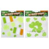St Patrick's Day Gel Window Stickers 22 Piece - Happy