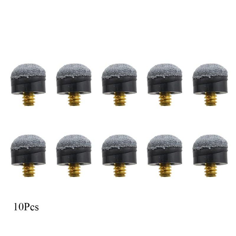 Hao Pro 13mm Diameter Screw-on Pool Cue Tips Easier Control