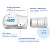 BRITA Water filter for tap on tap Pro V-MF including