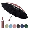 DAWNTREES Windproof Travel Umbrella,Automatic Opening And Closing,Compact, Sturdy, and Lightweight,Sun