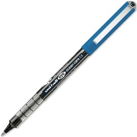 uni-ball Eye Ocean Care UB-150ROP Rollerball Pens - Micro 0.5mm Ballpoint Tip - Writing, Drawing, Art, Crafts and Colouring - Fade and Water Resistant - Pack of 4 - Black, Blue, Green & Red