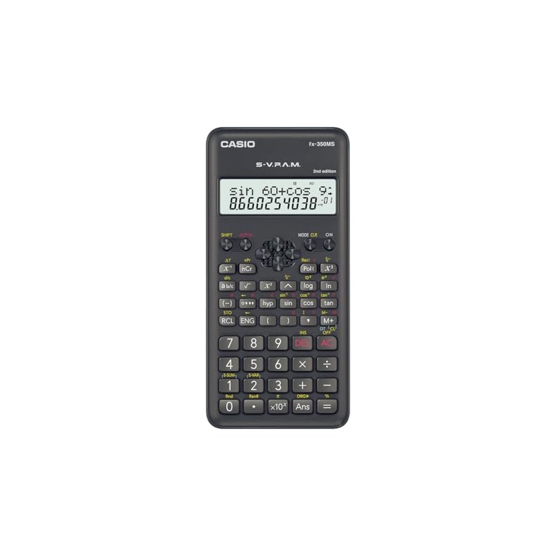 FX-350MS 2nd Edition Non-Programmable Scientific Calculator