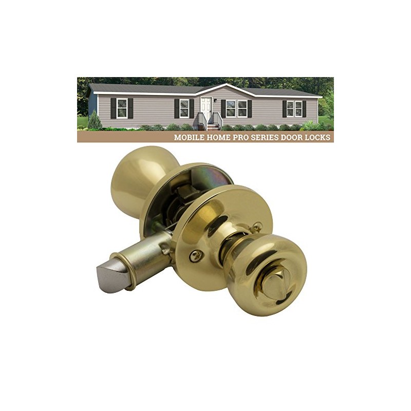Pro-Grade Classic Mobile Home Privacy Door Knob Bed and Bath