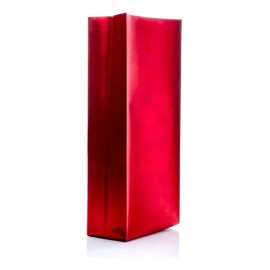 Bolsas Fuelles Lamitec Rojo 39cm x100 Para Café Semillas Alimentos                                                                                    