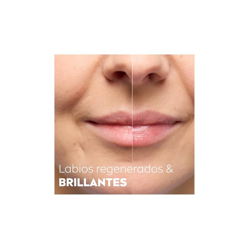 LABELLO Bálsamo Labial Glowy Lips Clear 4.8gr, con Extracto de