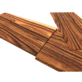 15-20 veneers in the wood type Santos rosewood, total quantity per set 0.7 m² precious veneer Suitable for: Craft repair works, photo gift, price labels, inlays.