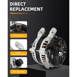 AINTIER High Output Alternator 2013-2016 for Ford for Explorer,2013-2017 for Ford for Fusion,2013-2015 for Ford for Taurus,2015-2016 for Lincoln for MKC,2013-2014 for Lincoln for MKT,2013-2016 11664