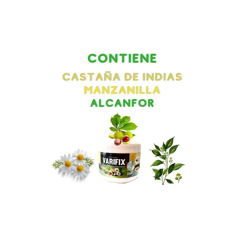 Gel Para Varices Con Romero, Árnica, Castaña De Indias.