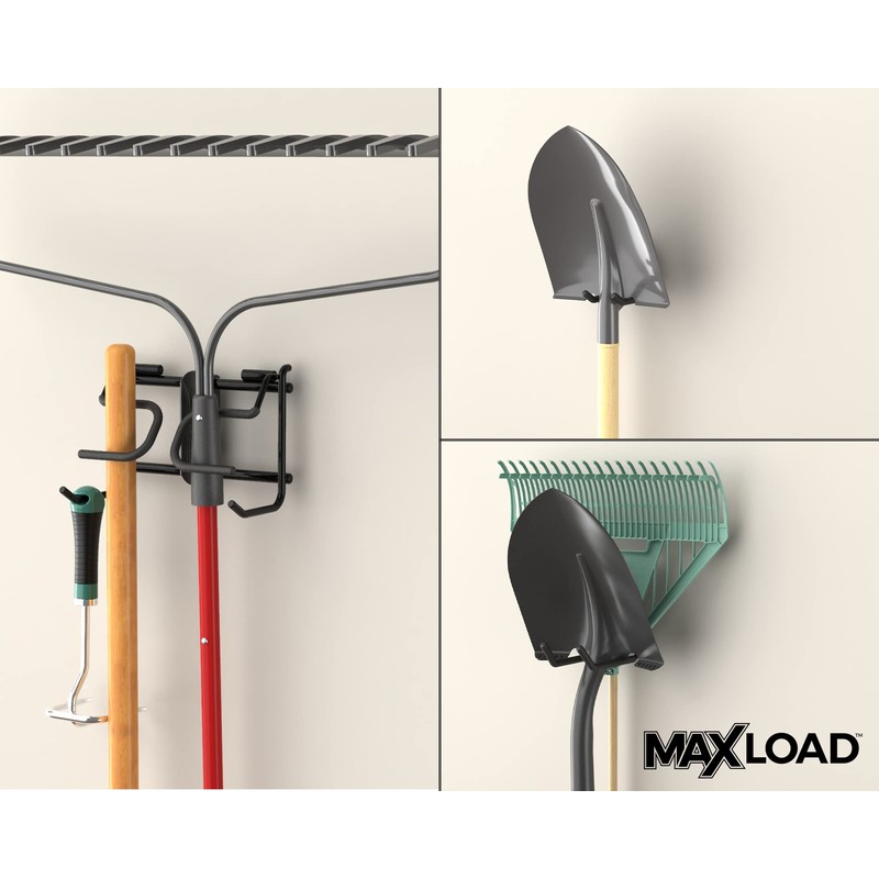 ClosetMaid MaxLoad 3-Pack Garage Hooks & Hangers Wall Mount Heavy