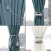 OCIOLI 4 Pack Magnetic Curtain Tiebacks Curtain Holdbacks Curtain Tiebacks
