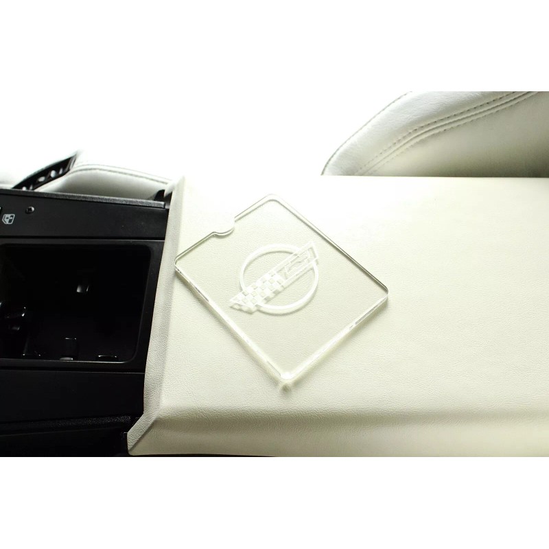 Silvey Solutions C4 Corvette Center Console Cover Clear (1984 -