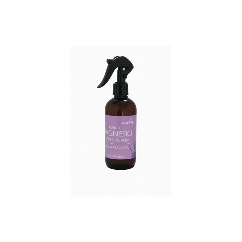 Aceite de Magnesio IsaaQuim con Aloe Vera y Aroma a