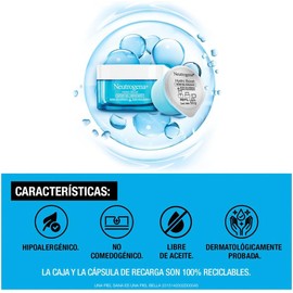 Neutrogena Hydro Boost Refill Crema Hidratante Facial Ácido Hilaurónico 50 g