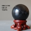 Basalt Sphere Lava Black Protection Crystal Ball 2.0-2.25 inch