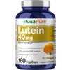 Lutein 180 Cápsulas Vegetales Omg Gluten Suplemento Apoyo Ojos Secos