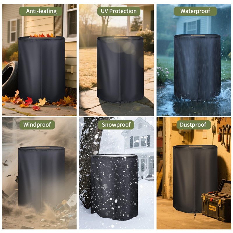 Tire Covers for Storage，Upgraded 420D Oxford Tire Covers Waterproof Outdoor,SPF＞70+,Universal