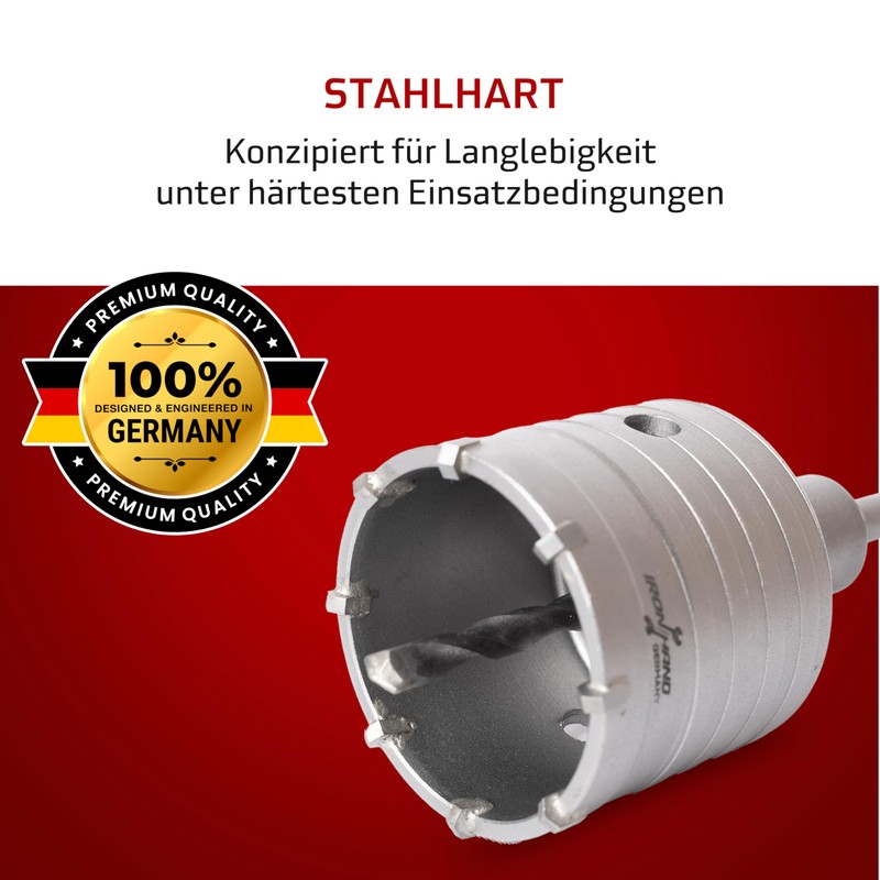 Ironhand Germany - Drill Bit 68 mm - Precise, Stable