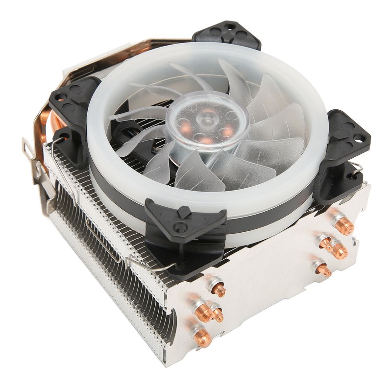CPU Cooler with RGB Lights 9.2cm Fan 12V 3PIN 4PIN