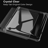 Zeking Designed for kobo Sage Case, Anti-Scratch Crystal Clear TPU