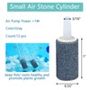 AQUANEAT Aquarium Air Stones 1 inch 12 Pack, Bubble Stone,
