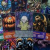 Yugioh Anime Style 25 Card Set - Bonz (Pumpking, Zombie,