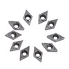 10Pcs/set CNC Carbide Tip Inserts Blade Cutter Lathe Turning Tool
