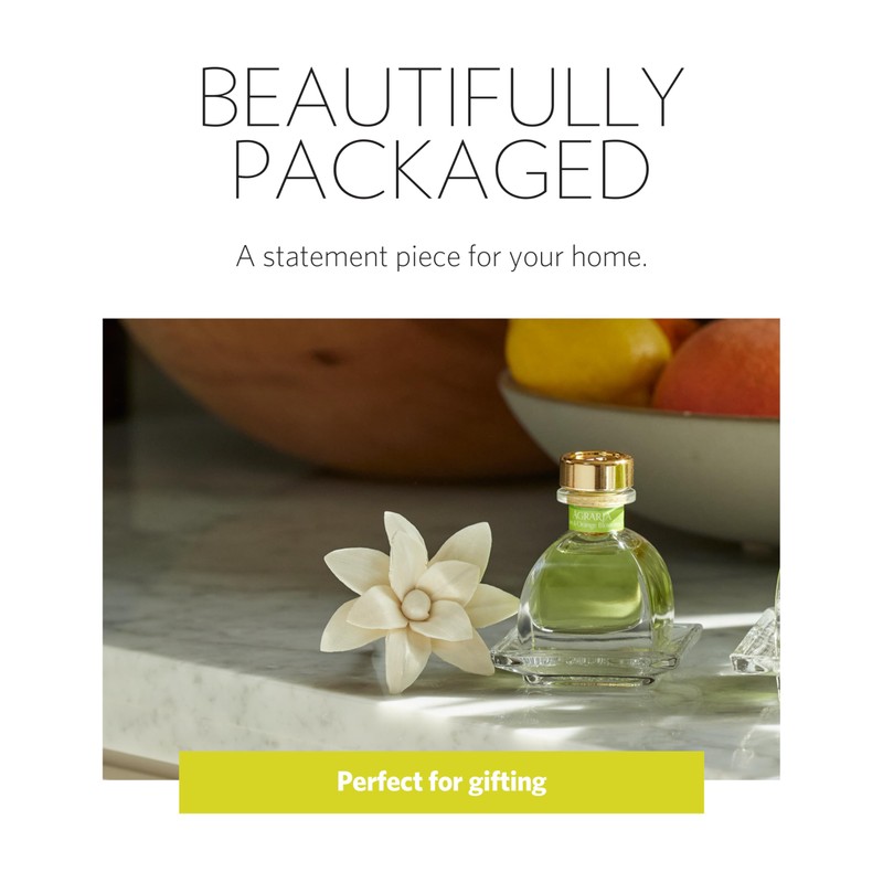 AGRARIA AirEssence & PetiteEssence Flower and Reed Diffuser Set, Luxury