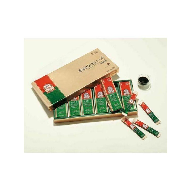 정관장 홍삼진고 데일리스틱 2박스 (60포) Jung Kwan Jang Red Ginseng