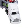 1:48 Carrier Truck Toy Model Alloy Detachable Six Car Kids