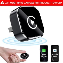 2025 Wireless carplay Adapter for iPhone/Android - Fast Connection,No Latency,Hands-Free Call wireless adapter Electronic Charger carplay dongle