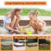 Iptienda Sandpit Cover, 500D Oxford Sandpit Cover, Waterproof Protective Cover,