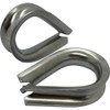 Wire Rope Thimble Stainless Steel V2A 304 20 mm Rust-Proof