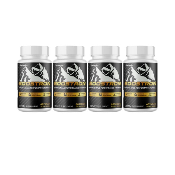 pharmagetics Boostron Advanced Performance Formula For Men, Energy Support- 4
