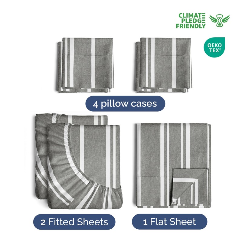 CGK Unlimited Extra Deep Split King Sheet Set - 7