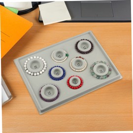 IWOWHERO 1set Bead Design Board for Jewelry Making Beading Tray Measurements for Necklaces and Bracelets DIY Craft Tool for Bead Jewelry Design