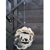 Stainless Steel Wind Spinner - 3D Mobile - Elephant Spinner