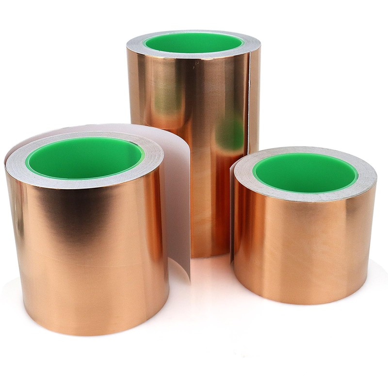 BOMEI PACK Copper Tape 6inch x 66ft with Conductive Adhesive