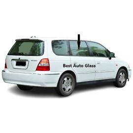 BAG Fit:1999-2004 Honda Odyssey Passenger Rear Right Sliding Door Window Glass-CLEAR