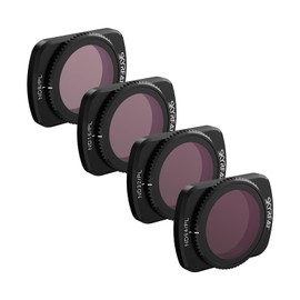 Skyreat Magnetic ND/PL Filter for DJI Osmo Pocket 3 Camera, ND Light Reduction Filter PL Polarizer Lens Kit Suitable for DJI Pocket 3 Accessories - 4 Pack (ND8PL ND16PL ND32PL ND64PL) (Aluminium