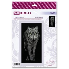RIOLIS Counted Cross Stitch Kit 9.75"X19.75"-Alpha (14 Count)