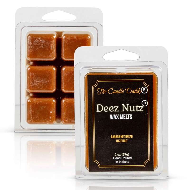 The Candle Daddy Deez Nutz- Funny Banana Nut Bread Scented