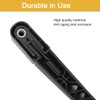 MACHSWON Rear Windshield Wiper Blade Arm Set Black 12 Inch