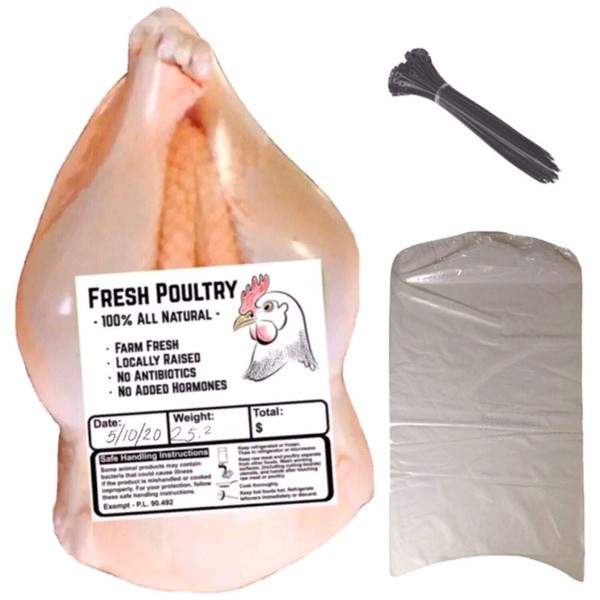 10 Turkey Shrink Bags 18" X 28" (10) Made in The USA