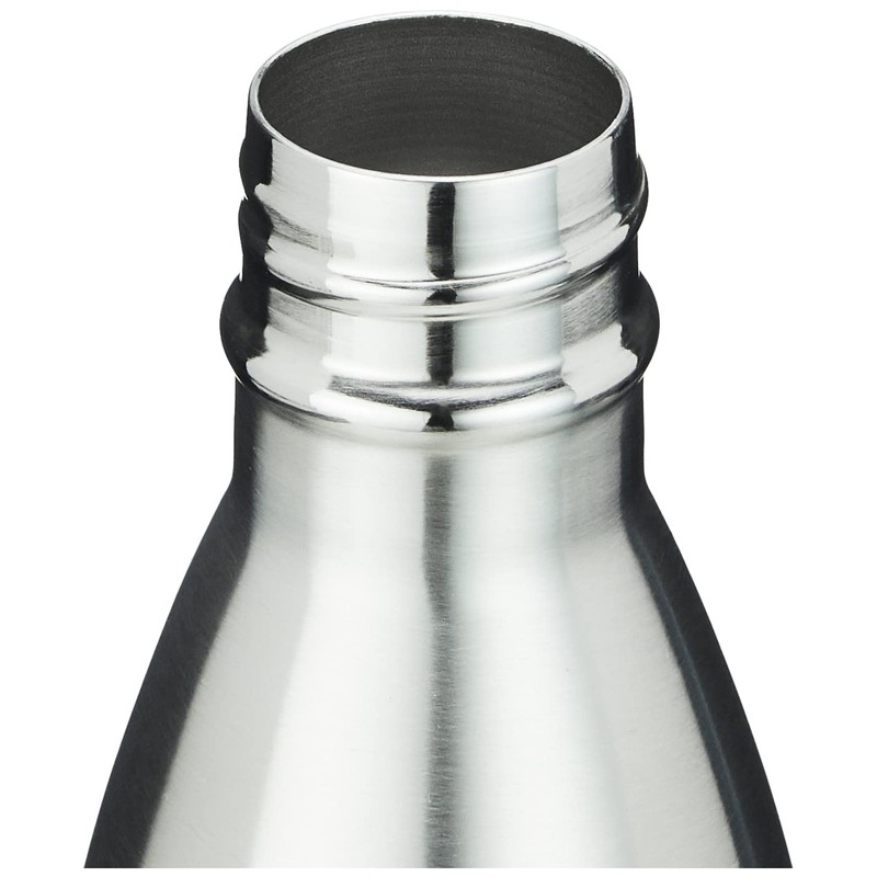 Cilio Elegant Vacuum Flask, Stainless Steel, Silver, One Size