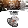 Engine Thermostat 71℃ 600‑421‑6310 Replacement for Komatsu D53A‑17 D53P‑17 D31P‑18A